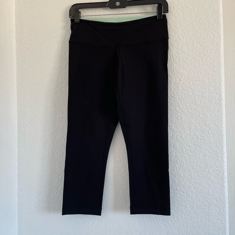 Lululemon reversible crop legging